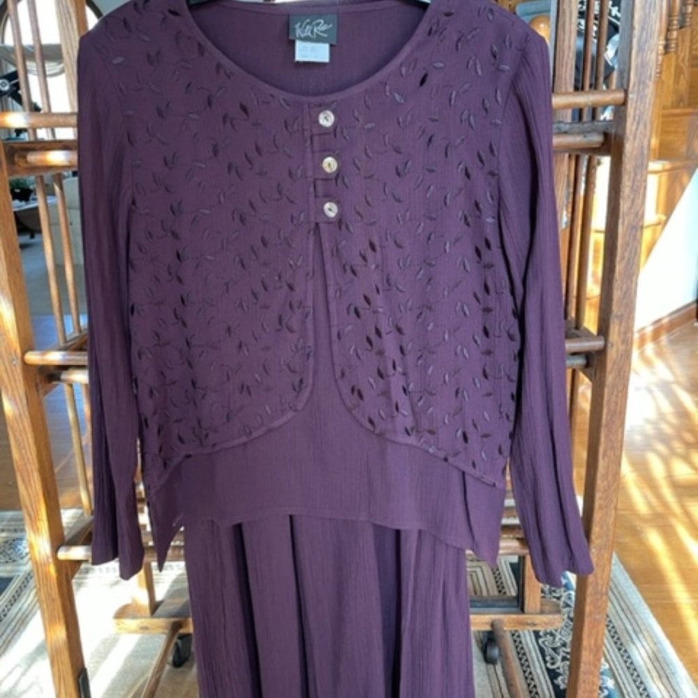 Two-Piece Bohemian Wild Rose Set